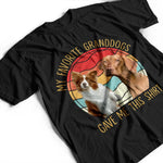 Custom Photo My Favorite Granddog Gave Me This Shirt - Personalized T Shirt